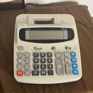😄vintage AT&T AT-360 12-digit printing calculator.
